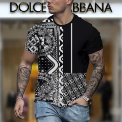 DOLCE & GABBANA Limited Edition T-Shirt Hot Trend 2025 LUX-TX-0WXEKQR4A