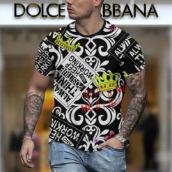 DOLCE & GABBANA Limited Edition T-Shirt Hot Trend 2025 LUX-TX-0TED2VOIB