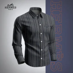 HERMÈS Premium Long Sleeve Button Shirt 2025 LUX-CCY-0FDHGSWON