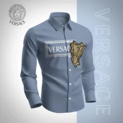 VERSACE Premium Long Sleeve Button Shirt 2025 LUX-CCY-0YXSB7LMR