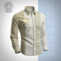 VERSACE Premium Long Sleeve Button Shirt 2025 LUX-CCY-09CDD10GY