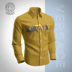 VERSACE Premium Long Sleeve Button Shirt 2025 LUX-CCY-0UGYEL4JD