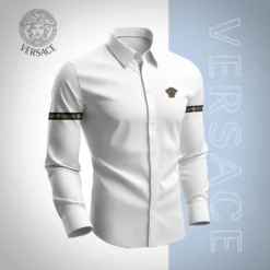 VERSACE Premium Long Sleeve Button Shirt 2025 LUX-CCY-0AF8HCRAM