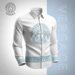 VERSACE Premium Long Sleeve Button Shirt 2025 LUX-CCY-0BP7GWSHA