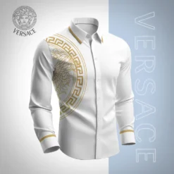 VERSACE Premium Long Sleeve Button Shirt 2025 LUX-CCY-0BZPFA9RM