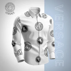 VERSACE Premium Long Sleeve Button Shirt 2025 LUX-CCY-0NL7M7SDY