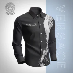 VERSACE Premium Long Sleeve Button Shirt 2025 LUX-CCY-0WBQUMBCZ