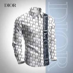 C.DIOR Premium Long Sleeve Button Shirt 2025 LUX-CCY-01N3QPVDC