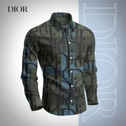 C.DIOR Premium Long Sleeve Button Shirt 2025 LUX-CCY-0K5QLGT2S