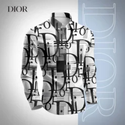 C.DIOR Premium Long Sleeve Button Shirt 2025 LUX-CCY-0LDMOOSHC