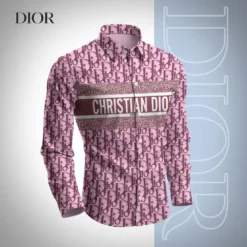 C.DIOR Premium Long Sleeve Button Shirt 2025 LUX-CCY-0YBZIULC0