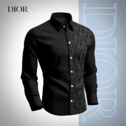 C.DIOR Premium Long Sleeve Button Shirt 2025 LUX-CCY-0J07PK8EY