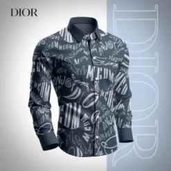 C.DIOR Premium Long Sleeve Button Shirt 2025 LUX-CCY-0YKJ1MALC