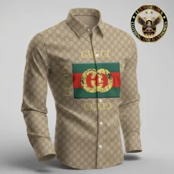 [PREMIUM] GUCCI Limited Long Sleeve Button Shirt 2024 LUX-CCY-0000J2EQSFIW