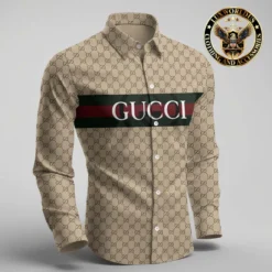 [PREMIUM] GUCCI Limited Long Sleeve Button Shirt 2024 LUX-CCY-0000X0CJGRAV