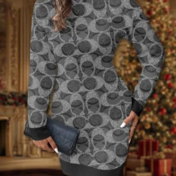 COACH Premium SWEATER DRESS Limited Edition 2025 LUX-ZWY-032YPFWFI