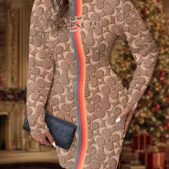 COACH Premium SWEATER DRESS Limited Edition 2025 LUX-ZWY-0UZGC5L4R