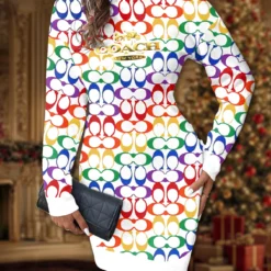 COACH Premium SWEATER DRESS Limited Edition 2025 LUX-ZWY-0ZXSO5XIW