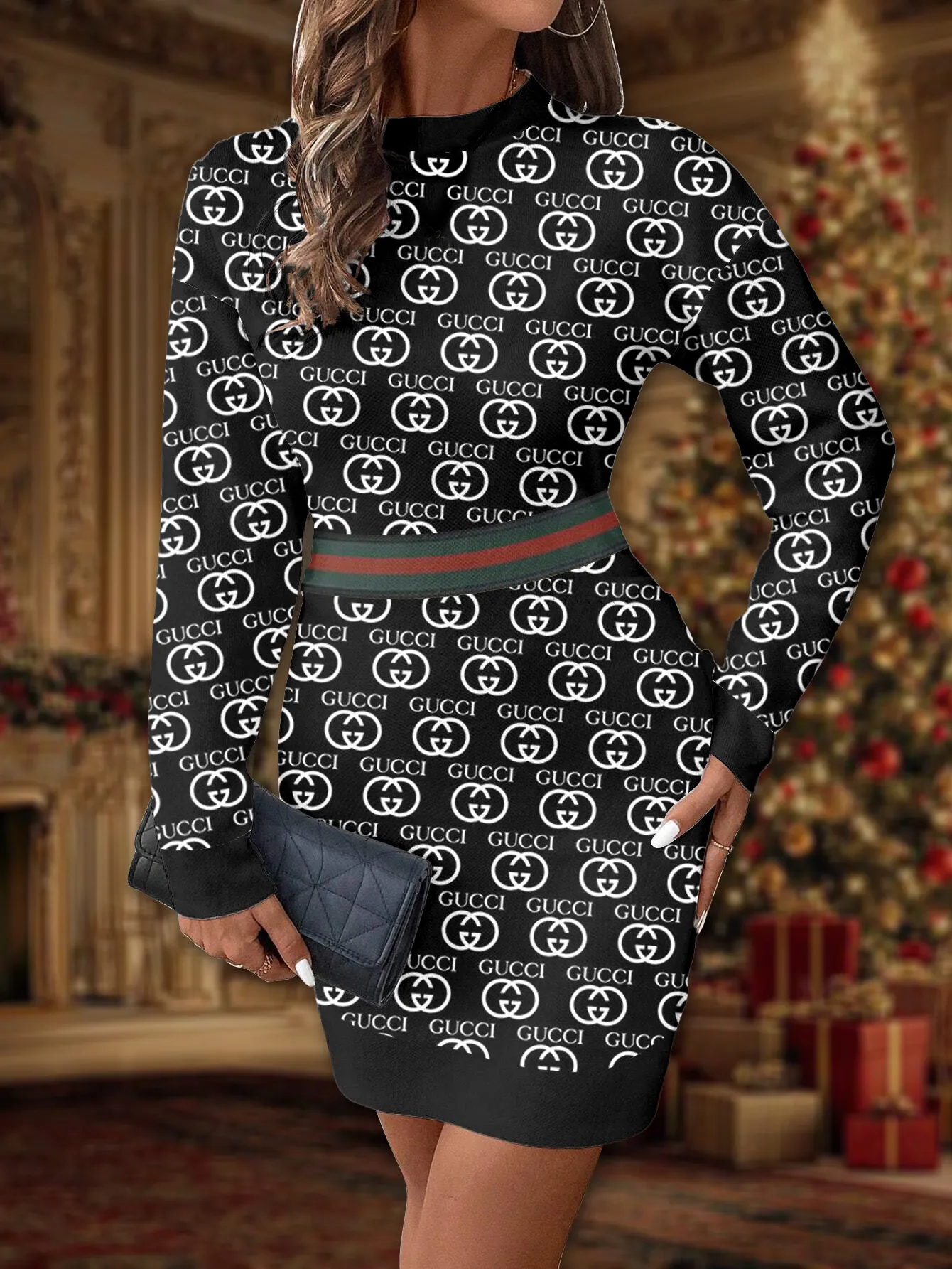 GUCCI Premium SWEATER DRESS Limited Edition 2025 LUX-ZWY-0WMQ1HUUP