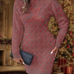 LOUIS VUITTON Premium SWEATER DRESS Limited Edition 2025 LUX-ZWY-0ECAQO4ZQ