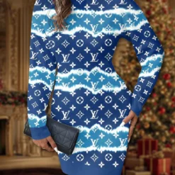 LOUIS VUITTON Premium SWEATER DRESS Limited Edition 2025 LUX-ZWY-0ODJ3EXVZ