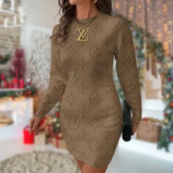 LOUIS VUITTON Premium SWEATER DRESS Limited Edition 2025 LUX-ZWY-0UNZWQMEL