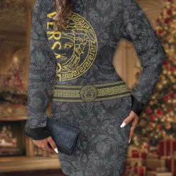 VERSACE Premium SWEATER DRESS Limited Edition 2025 LUX-ZWY-0QNIBZHP2