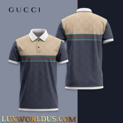 GUCCI Limited Edition Polo Shirt Best Selling 2024 LUX-PO-000YCAKHORY