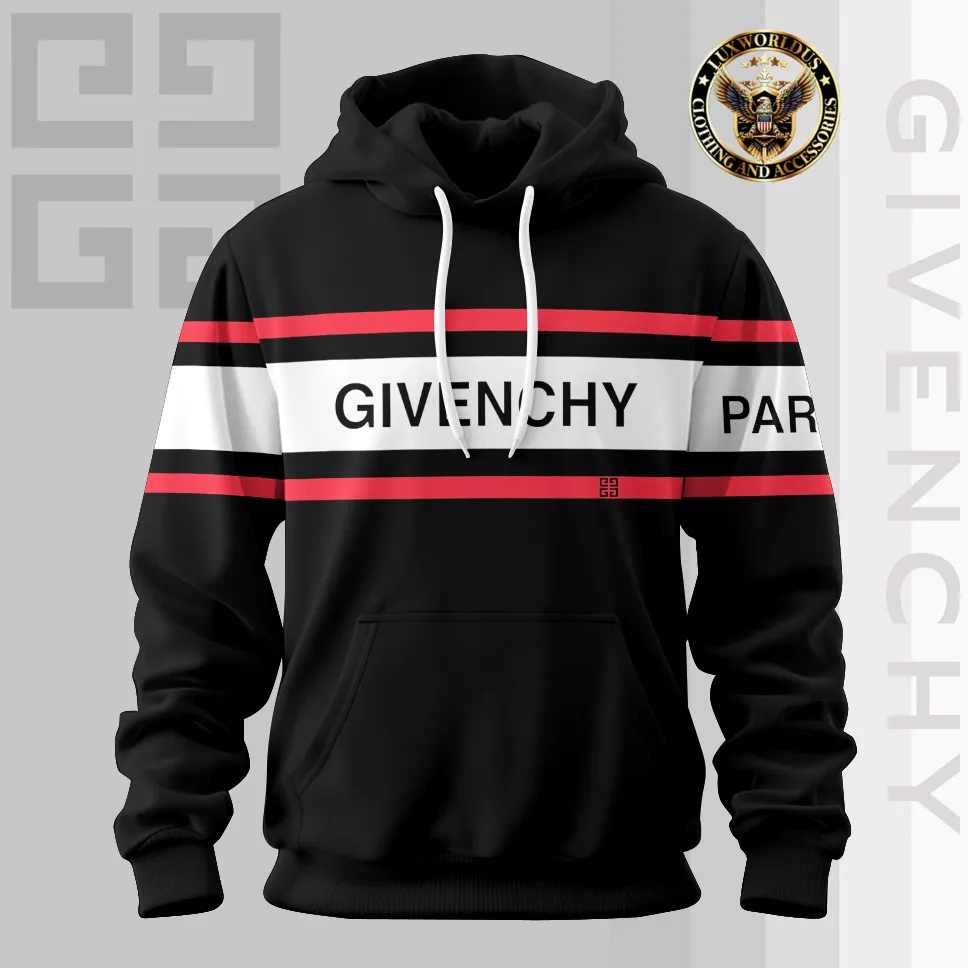 GIVENCHY Limited Edition HOODIE Autumn 2025 LUX-AF-NEROHN6F
