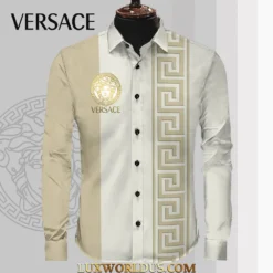 VERSACE Limited Edition Long Sleeves Button Shirt 2025 LUX-CCY-03VOUAJFD