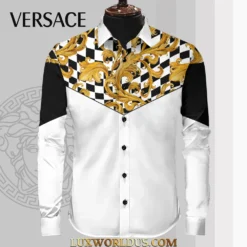 VERSACE Limited Edition Long Sleeves Button Shirt 2025 LUX-CCY-06JAQ82LI