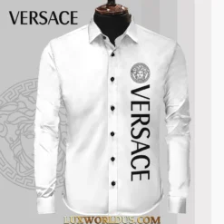 VERSACE Limited Edition Long Sleeves Button Shirt 2025 LUX-CCY-0WXESLCPX