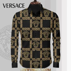 VERSACE Limited Edition Long Sleeves Button Shirt 2025 LUX-CCY-0YWEXQD7J