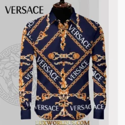 VERSACE Limited Edition Long Sleeves Button Shirt 2025 LUX-CCY-0VYWFOA1Y