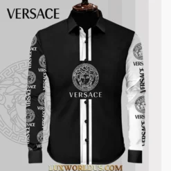 VERSACE Limited Edition Long Sleeves Button Shirt 2025 LUX-CCY-0QJO1KRRE