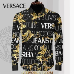 VERSACE Limited Edition Long Sleeves Button Shirt 2025 LUX-CCY-0ZWGI91FT