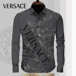 VERSACE Limited Edition Long Sleeves Button Shirt 2025 LUX-CCY-0MRDVYB83