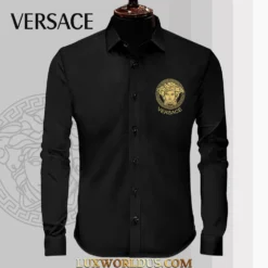 VERSACE Limited Edition Long Sleeves Button Shirt 2025 LUX-CCY-0C3AZVCNH