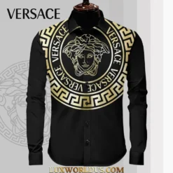 VERSACE Limited Edition Long Sleeves Button Shirt 2025 LUX-CCY-0IISF9LAF