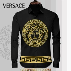 VERSACE Limited Edition Long Sleeves Button Shirt 2025 LUX-CCY-0DBGOBYPA
