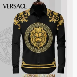 VERSACE Limited Edition Long Sleeves Button Shirt 2025 LUX-CCY-0MUJ3JAU2