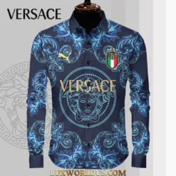 VERSACE Limited Edition Long Sleeves Button Shirt 2025 LUX-CCY-0XDCRCB6L