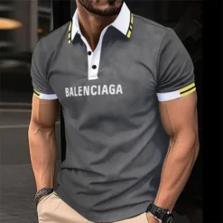 BALENCIAGA Limited Edition Polo Shirt Best Selling 2025 LUX-PO-000JQXD7QPT
