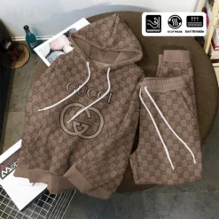 GUCCI Premium Hoodie & Pants Set Autumn 2025 LUX-AF+CK-00006GPW3XW