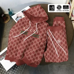 GUCCI Premium Hoodie & Pants Set Autumn 2025 LUX-AF+CK-000H1739LK3