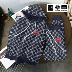 GUCCI Premium Hoodie & Pants Set Autumn 2025 LUX-AF+CK-000MNX474HB