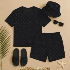 LOUIS VUITTON Premium T-Shirt & Shorts Summer Set 2025 LUX-TX+STK-0FRU9DWPQ