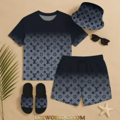 LOUIS VUITTON Premium T-Shirt & Shorts Summer Set 2025 LUX-TX+STK-0ORZGSI6J