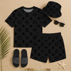 LOUIS VUITTON Premium T-Shirt & Shorts Summer Set 2025 LUX-TX+STK-0LU6VG6EZ