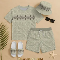 LOUIS VUITTON Premium T-Shirt & Shorts Summer Set 2025 LUX-TX+STK-051UFLQDY